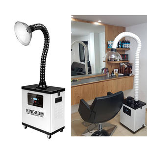 Populaire kapsalon rookafzuiger UV-lamp metalen kap rookafzuiger voor haarkeratine - Product Image 3