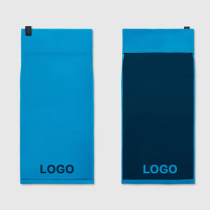 Asciugamano da Palestra in Cotone 100% con Logo Personalizzato, Tasca con Zip Magnetica, Alta Assorbenza, Ecologico, per Fitness e Allenamento - Product Image 1