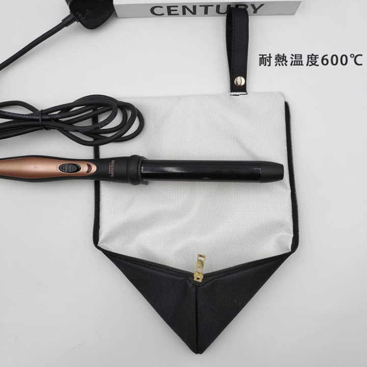 Portable Flat Iron Hair Straighteners Storage Case Heat Resistant Curling Pouch Carry Holder Bag