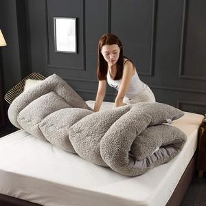 Bán buôn tùy chỉnh giá cả cạnh tranh <span class=keywords><strong>Polyester</strong></span> flannel Nệm Pad giường nệm Topper - Product Image 5