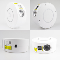 Projecteur Ciel Étoilé Intelligent et Moderne 7 Couleurs avec Minuteur USB, Lampe de Nuit Écologique pour Bébé, 4 Angles Réglables, Activé par la Voix, Application Mobile pour Chambre