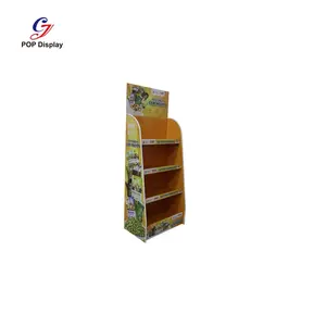Funko POP, рекламная розничная продажа, картонная напольная стойка для бумажных полок для орехов в супермаркете