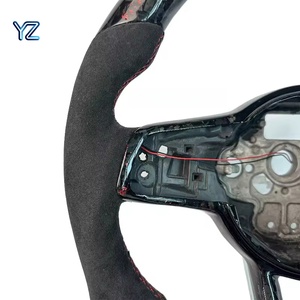 Volant en fibre de carbone YZ avec compteur de vitesse LED pour Volkswagen MK7 MK6 MK5 Golf R GTI GTS GTD GTE Polo GTI Golf 7 Golf 6 - Product Image 2
