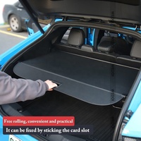 Pare-coffre rétractable en PU de 2022mm pour Ford Mustang, couverture de coffre arrière, pare-sécurité pour Ford mache, accessoires de voiture