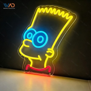 Letrero de Neón Personalizado, Luz de Neón Ambiental para Interiores, Letrero Luminoso para Halloween, Cafeterí<span class=keywords><strong>a</strong></span>, Tienda de Belleza - Product Image 4