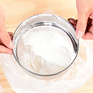 Stainless Steel Flour Sieve 15cm Diameter Fine <b>Mesh</b> Baking <b>Strainer</b> For Powder Sugar And Chinese Medicine Sifter Kitchen Tool - Product Image 3
