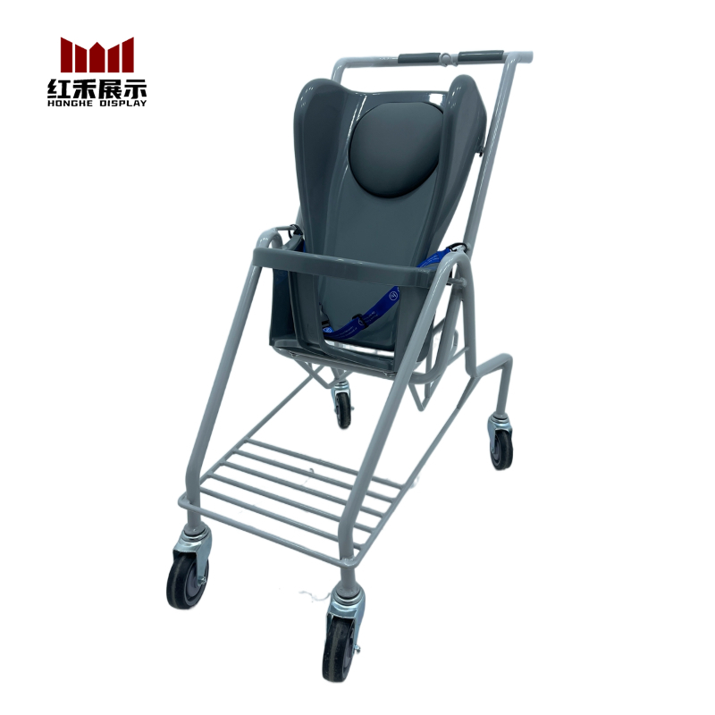 Chicos Carrito De Supermercado 2 En 1 Plegable – Con Sillita Para Bebé Convertible En Cesta Y 18 Accesorios De Alimentos (A Partir De 3 Años)