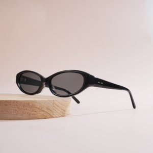 Lunettes de soleil ovales vintage en acétate, tendance Y2K, petite monture, pour femme, design de marque de luxe, verres colorés effet gelée, protection UV400 - Product Image 3