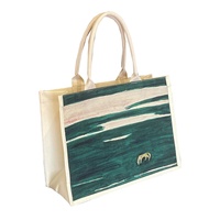 Sac fourre-tout en toile Chang Yu pour peinture à l'huile, grande capacité, trois sangles, fermeture éclair, couleur unie, écologique, pour femme, idéal pour les trajets quotidiens