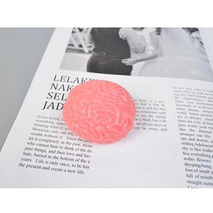 High Quality Soft TPR Brain Fidget <b>Ball</b> Anti-Stress Organ Shape <b>Squeeze</b> Toy for Age Range 5-7 Years - Product Image 5
