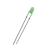 Lentille diffuseuse verte LED SMD JuHong 3 mm ronde certifiée ROHS Reach, échantillon gratuit