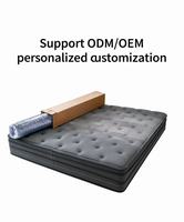 Matelas à ressorts ensachés compressés sous vide, haute densité, orthopédique, massage, bon sommeil, mousse à mémoire de forme en gel, matelas à ressorts ensachés