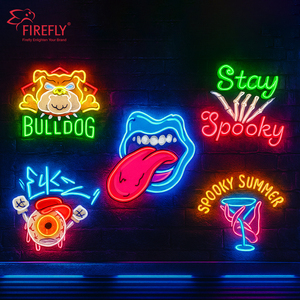 Firefly <span class=keywords><strong>Neon</strong></span> <span class=keywords><strong>Sign</strong></span> <span class=keywords><strong>Custom</strong></span> Business Impermeable Personalizado <span class=keywords><strong>Neon</strong></span> <span class=keywords><strong>Sign</strong></span> <span class=keywords><strong>Neon</strong></span> Logo Indoor Home Bar Logo Signage para Decoración - Product Image 1