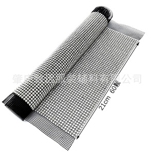 Full Rhinestone <b>Mesh</b> 3mm 60 Row Square Point Back DIY Jewelry Accessories Clothing Decorations - Product Image 2