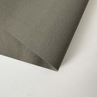 Tissu synthétique en microfibre suédée imperméable en PU pour la doublure supérieure des chaussures polyvalent