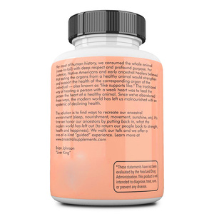 Private Label sığır karaciğer kapsülleri doğal demir A vitamini, <span class=keywords><strong>b12</strong></span> enerji insanca mera yükseltilmiş sağlıklı dişler için ve cilt - Product Image 3