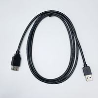 Hochgeschwindigkeits-USB3.0-Verlängerungskabel (Stecker auf Buchse) mit TPE/PVC-Ummantelung, 1,5 m, 5 Gbit/s, für Powerbanks und Kameras