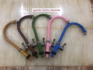 Quanzhou Guanshu sanitary ware China industrial <span class=keywords><strong>cheap</strong></span> plastic tap double open waterfall bathroom faucet - Product Image 5