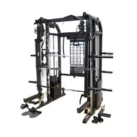 Máquina Smith Comercial de Fábrica, Jaula de Potencia, Soporte para Sentadillas, Máquina Multifunción de Cable Cruzado, Soporte de Entrenamiento, Equipo de Ejercicio de Fuerza