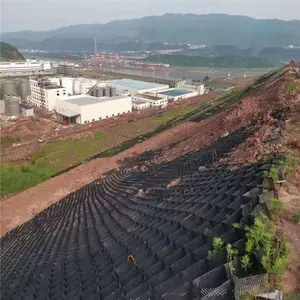 Geocell-sistema de mejora de tierra de célula Geo, estabilizador de grava para camino de entrada, hdpe