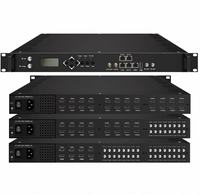Pabrik Encoder Modulator TV Digital HD Penjualan Langsung Input ke IP dan RF ASI Out Encoder Modulator Mendukung Proyek IPTV CATV