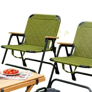 Sélection haut de gamme de chaises pliantes pour le camping en plein air, chaises pliantes rembourrées, chaises de pique-nique portables, chaises de loisirs pour la maison, avec coussin - Product Image 4
