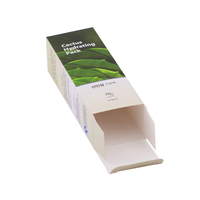 Boîte d'emballage en papier cosmétique en carton, vente chaude, boîte de pack hydratante au cactus