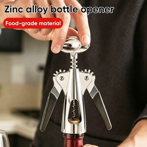 Zinc Alloy Sommelier Corkscrew Professional Handheld Wine Puller Strength Metal Manufacturer - Product Image 1