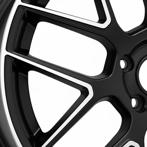 Rines de Turbina Multirradio Forjados a Medida en Negro Mate de 19 y 20 Pulgadas para BMW Serie 5 y Audi A6 - Product Image 4