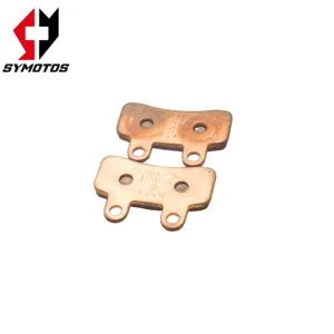 Front small double disc brake pad