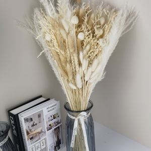Lot de <span class=keywords><strong>fleurs</strong></span> <span class=keywords><strong>séchées</strong></span> bohèmes en vrac, mélange de <span class=keywords><strong>fleurs</strong></span> <span class=keywords><strong>séchées</strong></span> naturelles pour arrangements floraux DIY, décoration de mariage, événements et vases à domicile - Product Image 1