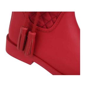 <span class=keywords><strong>Couleur</strong></span> rouge Imperméable À L'eau Des Femmes Chaussures Pluvieuses En Caoutchouc Wellies - Product Image 5