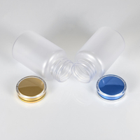 Bouteilles en plastique PET transparentes sans BPA de 120 cc et 150 cc, contenants d'emballage pour pilules, bouteilles avec bouchons à vis en acrylique résistants aux enfants