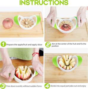 Utensilio de Cocina, Herramienta Creativa para Cortar Frutas y Verduras, Más Vendida, 12 Cuchillas de Acero Inoxidable, Cortador y Rebanador - Product Image 5