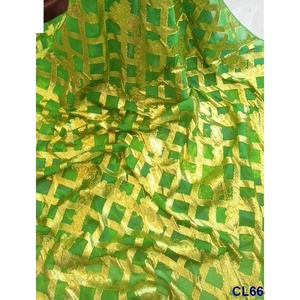 Tissu de soie véritable Dirac Garbasaar, élégant, multicolores, en velours, découpé à la main, de luxe - Product Image 1