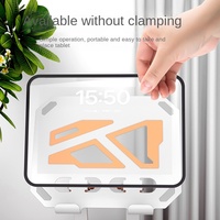 Soporte de escritorio de Metal giratorio portátil de 360 grados, soporte plano plegable para juego de aprendizaje perezoso, soporte de lección de red para Tablet PC
