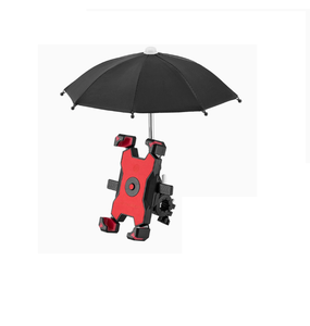Support de téléphone portable pour vélo et scooter avec pare-soleil et protection anti-pluie, fixation sur guidon - Product Image 3