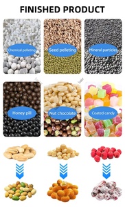 Sử dụng thương mại caramelized Hạt máy sô cô la đường lớp phủ Pan máy cho đậu phộng - Product Image 5