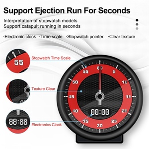 Navihua 2.1 Inch Multifunctional LCD Digital Display Stopwatch <b>for</b> Porsche Cayenne 2011-2017 Interior Dashboard Central Clock - Product Image 5