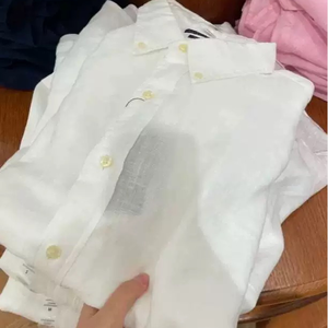 TIANCHEN camicia <span class=keywords><strong>da</strong></span> <span class=keywords><strong>uomo</strong></span> <span class=keywords><strong>in</strong></span> <span class=keywords><strong>lino</strong></span> tinta unita e traspirante a maniche lunghe con colletto abbottonato per la primavera <span class=keywords><strong>da</strong></span> <span class=keywords><strong>uomo</strong></span> camicie <span class=keywords><strong>da</strong></span> donna # RL-012 - Product Image 1