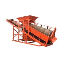 Machine de criblage vibrante à tambour d'axe pour le criblage de gravier humide, de boulets de broyeur, de poussière et de compost d'or