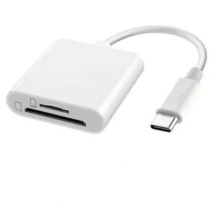 Adaptador de Lector de Tarjetas USB-C OTG 2 en 1, Precio de Fábrica, Compatible con Tarjetas TF y SD para Teléfono y Tableta - Product Image 1