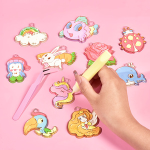 Kit Fai-da-Te per Bambini: Tavola da <span class=keywords><strong>Disegno</strong></span> per Pittura con Sabbia, Pittura con Colla, Ruota dei Cristalli, 6 Pigmenti, Unisex - Product Image 1