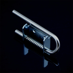 Xinjieliang HL037 Metal <b>Spring</b> Pin 2 Mm Thickness Industrial Furniture <b>Hinge</b> For Cabinet Chassis Rack Surface Mount - Product Image 2