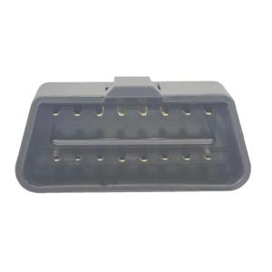 批发高级DIP 180黑色16针长体黄铜公车载诊断<span class=keywords><strong>2</strong></span>充电器适配器连接器汽车用镀金 - Product Image 3