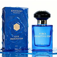 Parfum pour homme AZUR PROFOND en vaporisateur, boisé aromatique longue durée, en gros, fourniture directe d'usine, solutions de parfum sur mesure complètes