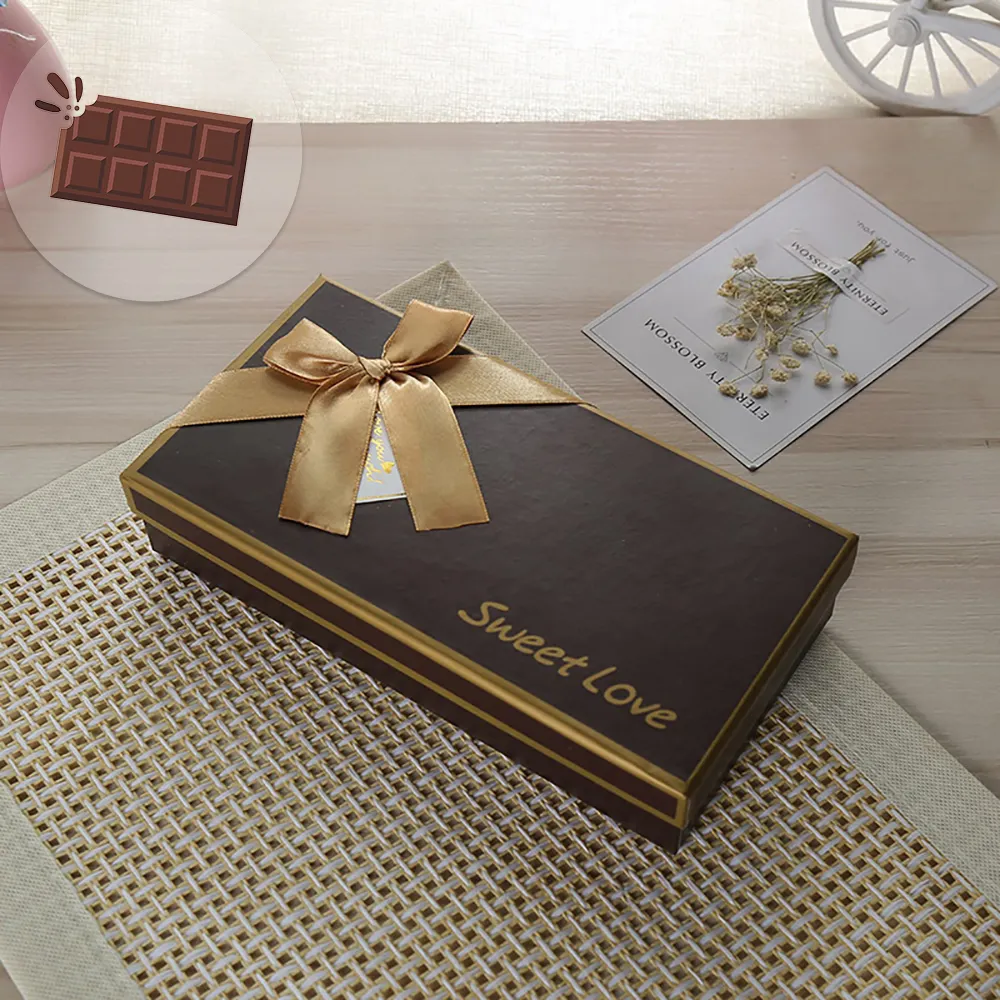 2022 бумажные упаковочные коробки с индивидуальным логотипом, роскошная коробка для сладких конфет и шоколада