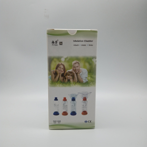 FFOG Certifié CE Classe I, Compartiment de Rétention à <span class=keywords><strong>Valve</strong></span>, Doseur Inhalateur, Entretoise, Masque Enfant en Silicone Orange Antistatique 220ml - Product Image 6