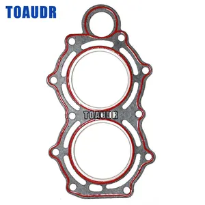 Gasket Gasket Kepala Silinder Gasket untuk Tohatsu Nissan 2 Stroke 6HP 8HP 9.8HP Mesin Perahu