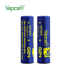 נרחב להשתמש 18650 סוללה Vapcell INR18650 G24 2400mah 20A נטענת ליתיום סוללה - Product Image 6